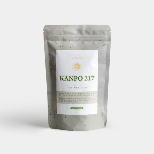 KANPO 217 - Chân tay lạnh, đau bụng kinh, kinh nguyệt không đều, tê mỏi vai gáy