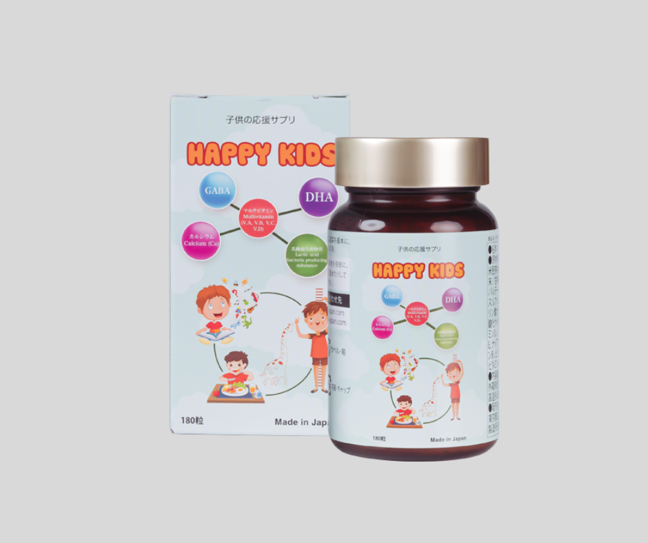 Viên uống tăng chiều cao của Nhật Happy Kids – Bổ sung dưỡng chất cho trẻ phát triển toàn diện