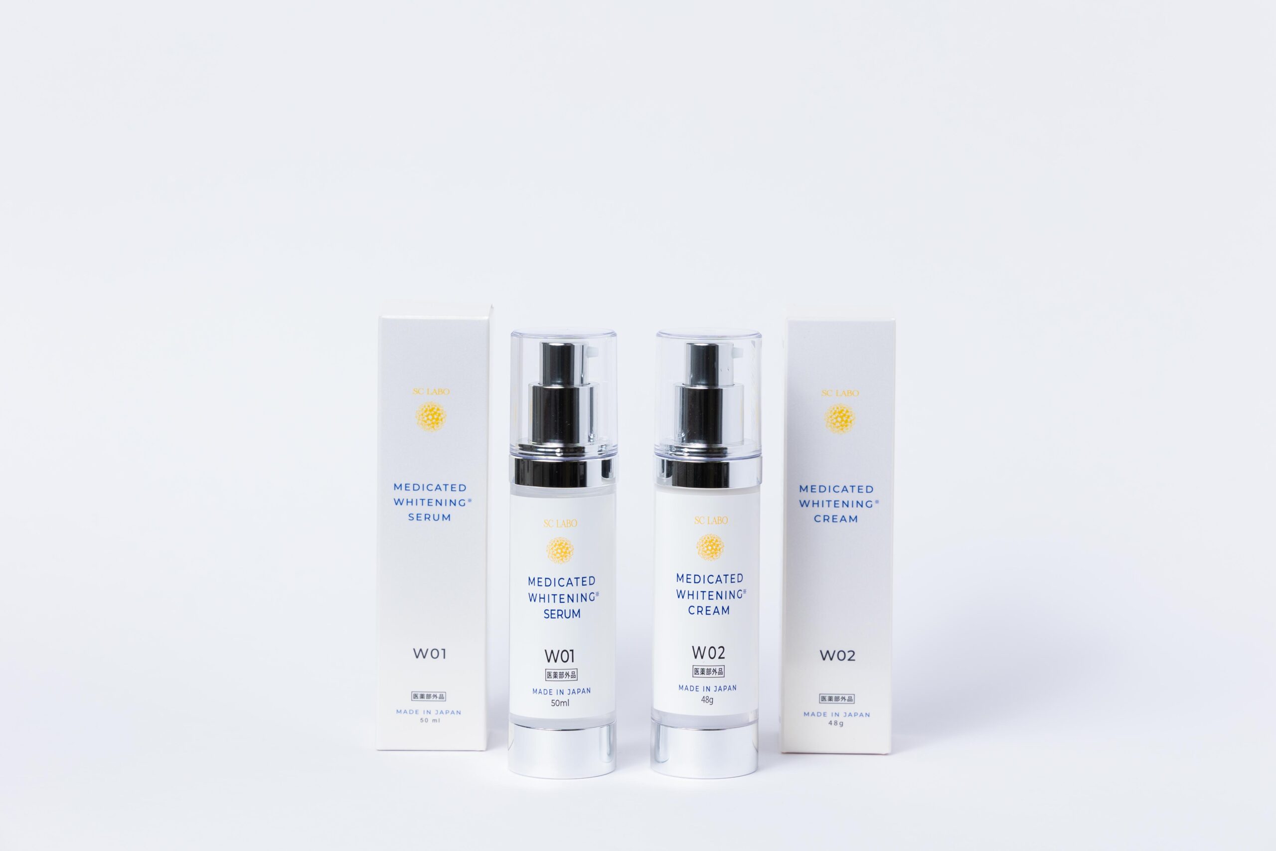 当店在庫してます！ SC LABO MEDICATED WHITENING Cream & Serum 2点セット - MORI 盆栽
